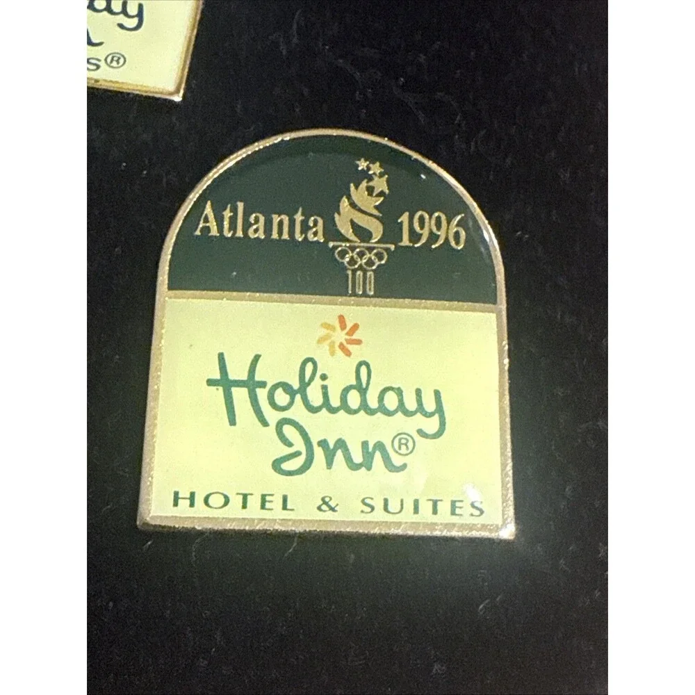 Lot Of 9 Holiday Inn Olympics Pin 1996 Select Vintage W/ Box Case Express BASS